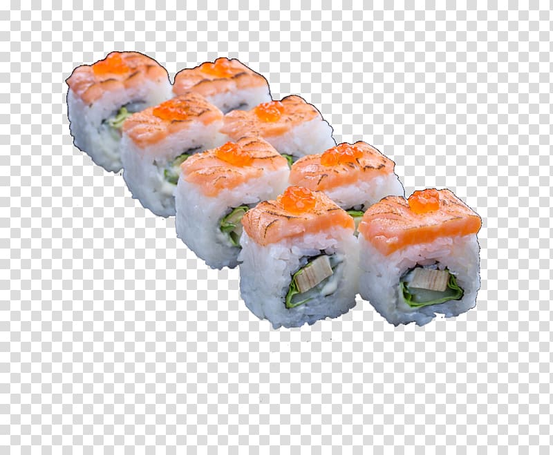 Sushi California roll Sashimi Seafood Zakuski, Sushi transparent background PNG clipart