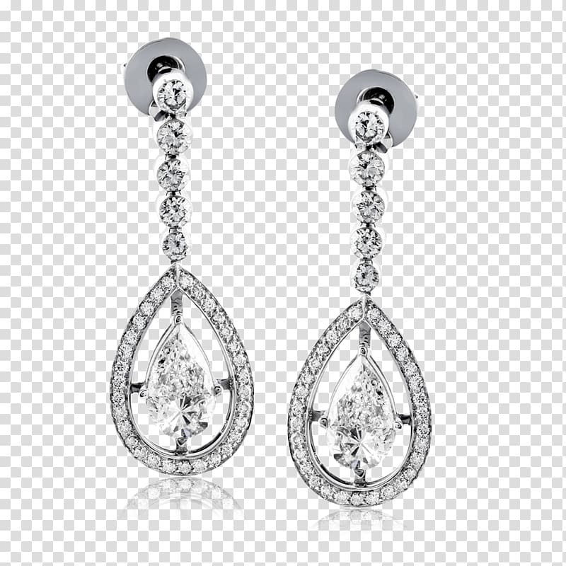 Earring Jewellery Diamond Gemstone Pearl, earring transparent background PNG clipart