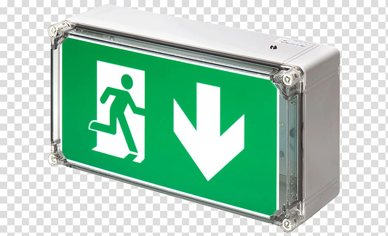 Light fixture Emergency exit Light-emitting diode Emergency Lighting Lamp, lamp transparent background PNG clipart