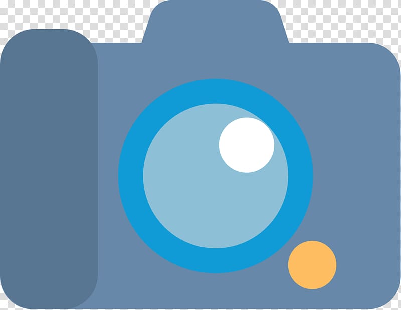 Camera Flat design Video Icon, Flat digital camera Icon transparent background PNG clipart