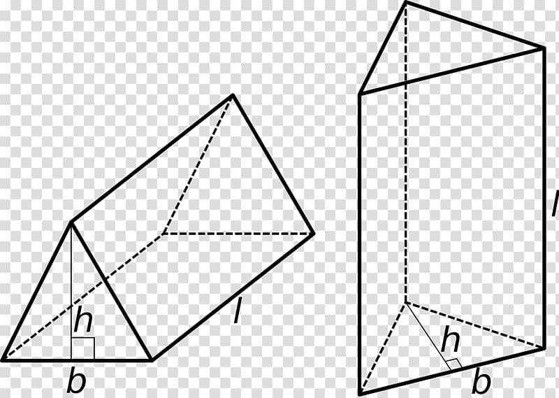 Triangle Rectangle Triangular prism Pyramid, triangle transparent background PNG clipart