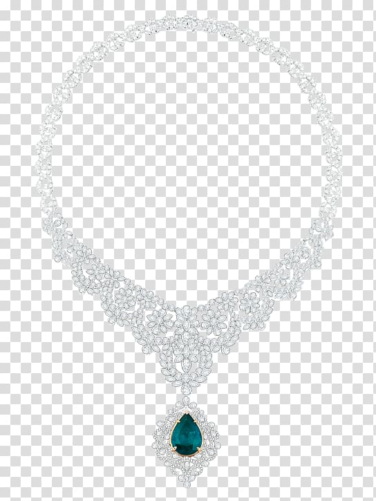 Necklace Emerald Diamond Costume jewelry Clothing Accessories, necklace transparent background PNG clipart