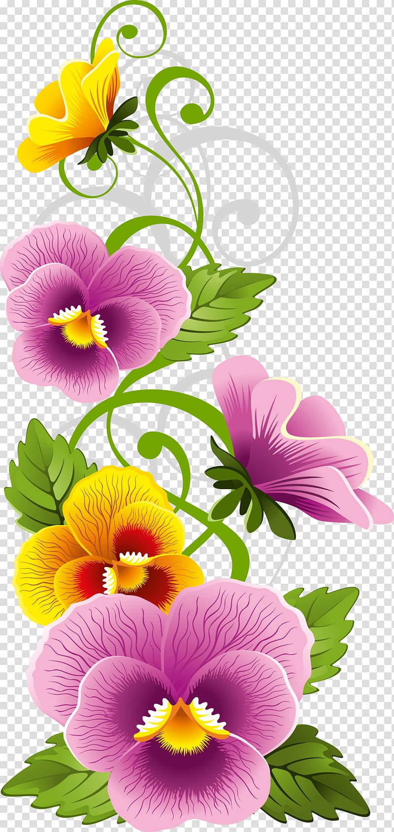 Border Flowers , crocus transparent background PNG clipart