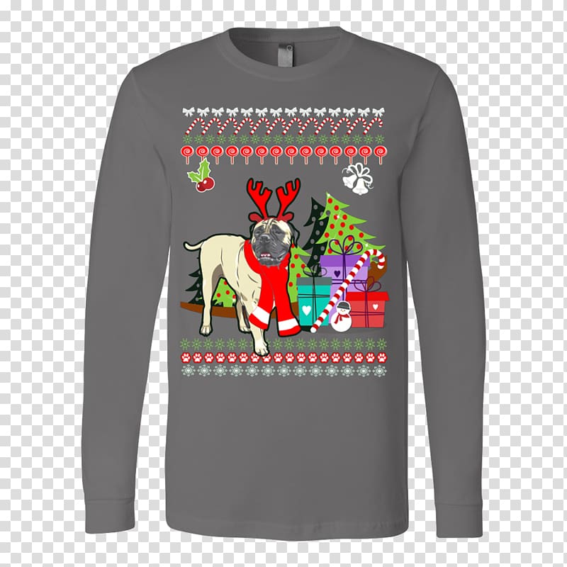 T-shirt Christmas jumper Sweater Sleeve, T-shirt transparent background PNG clipart