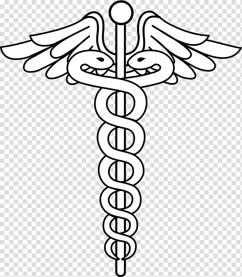 Caduceus symbol, Caduceus as a symbol of medicine Staff of Hermes Logo , Doctor Symbol transparent background PNG clipart