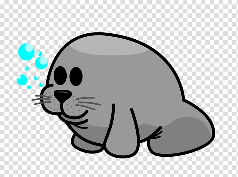 Sea cows Cartoon Animation Drawing, turned transparent background PNG clipart