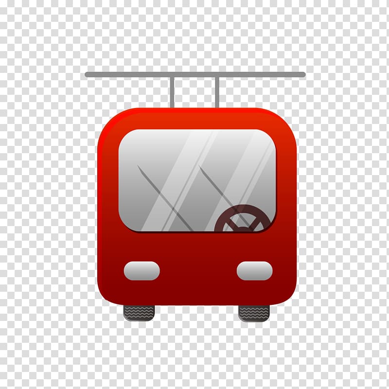 Bus Drawing Public transport, Red Bus transparent background PNG clipart