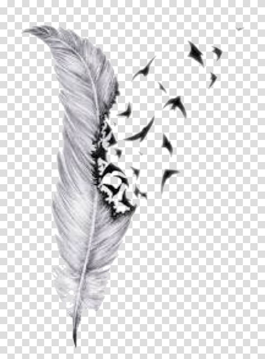 Bird flight Tattoo Feather Henna, creative travel transparent background PNG clipart