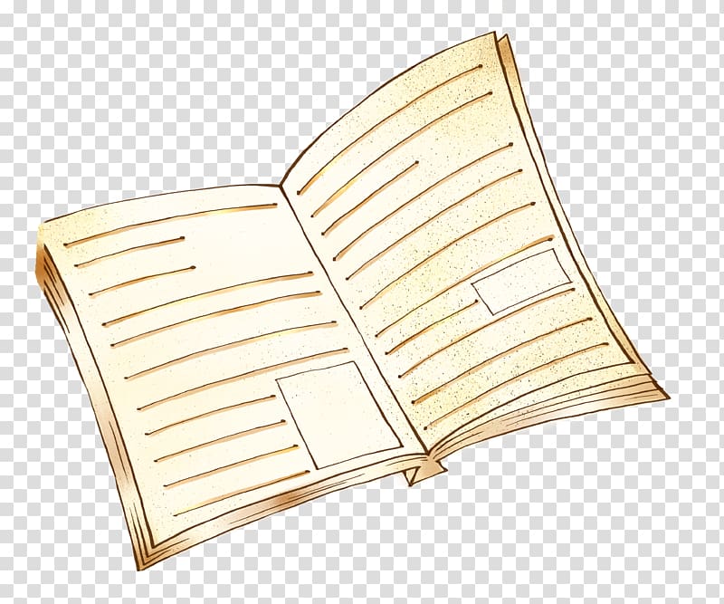 Paper Book , Hand-painted notebook transparent background PNG clipart