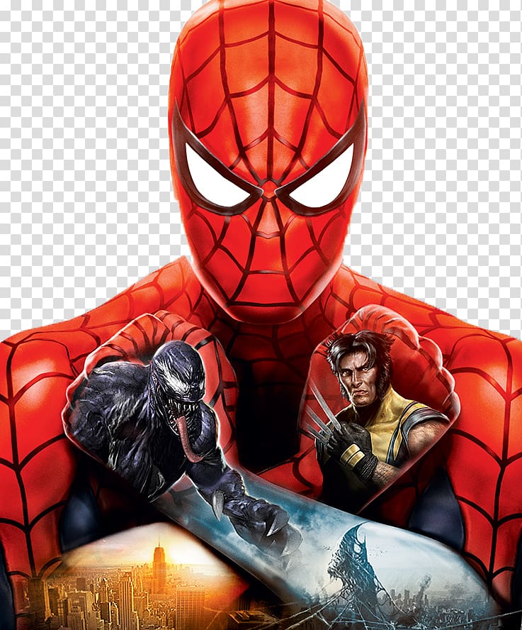 Spider-Man: Web of Shadows Xbox 360 Spider-Man 3 PlayStation 2 Wii, spider-man transparent background PNG clipart