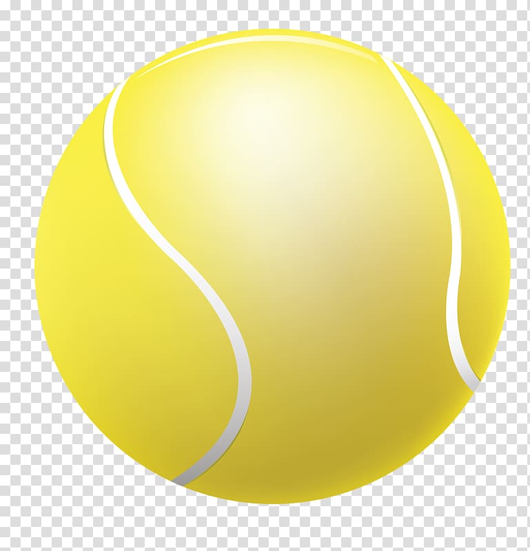 Tennis ball Yellow Circle , Yellow volleyball transparent background PNG clipart