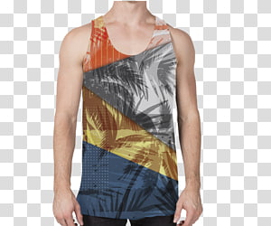 T-shirt Outerwear Shoulder Sleeveless shirt, T-shirt transparent background PNG clipart thumbnail