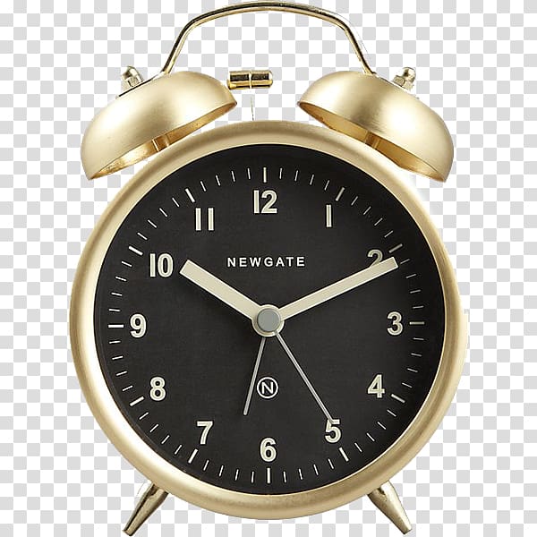 Alarm Clocks Newgate Clocks Wake-up call Bed, clock transparent background PNG clipart