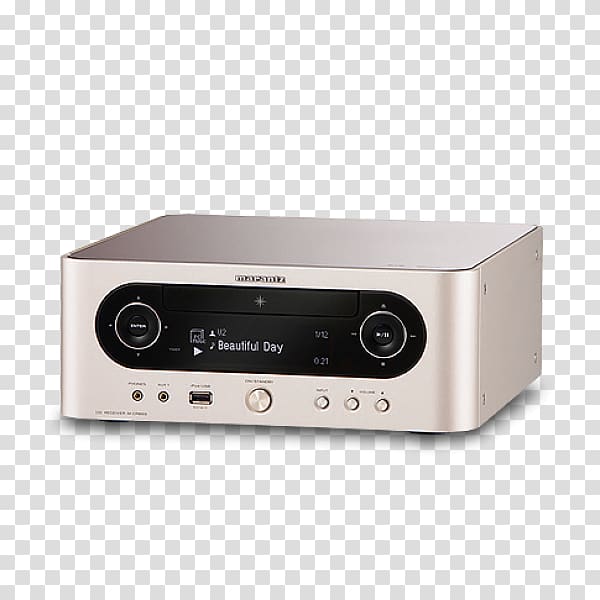 AV receiver Marantz M-CR603 Electronics Music centre, enginerring transparent background PNG clipart
