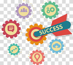 Color Gear Icon, painted gear tag transparent background PNG clipart thumbnail