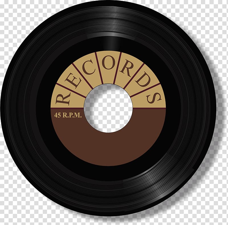 Phonograph record LP record 45 RPM, discos transparent background PNG clipart
