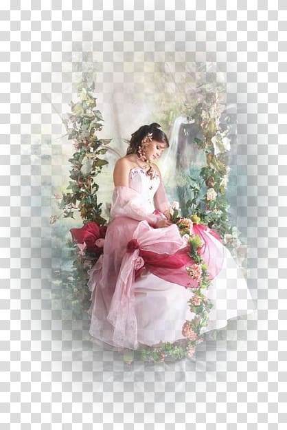 Fairy Garden Painting Goddess Elf, Fairy transparent background PNG clipart