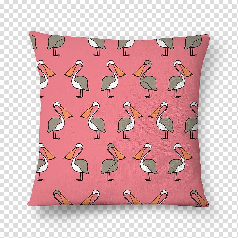 Throw Pillows Cushion Pink M, pillow transparent background PNG clipart