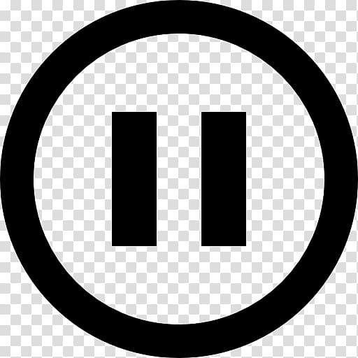 pause button logo, Creative Commons license Public domain Wikimedia Commons, pause icon transparent background PNG clipart