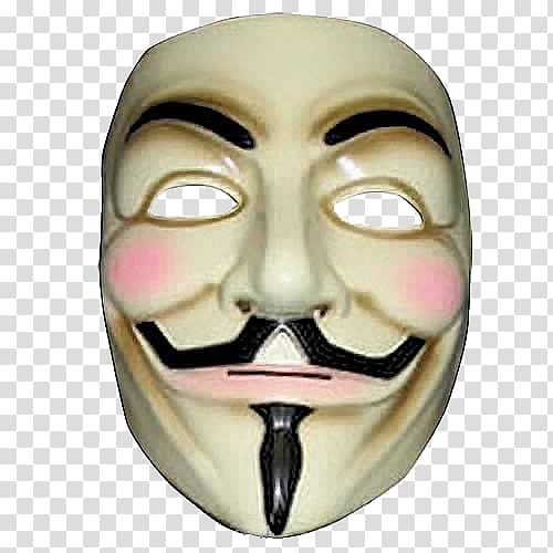 V for Vendetta Guy Fawkes mask Costume, v for vendetta transparent background PNG clipart