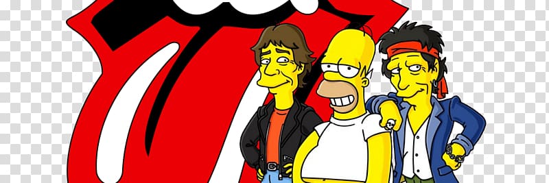 Homer Simpson Marge Simpson The Rolling Stones Bart Simpson Musician, Bart Simpson transparent background PNG clipart