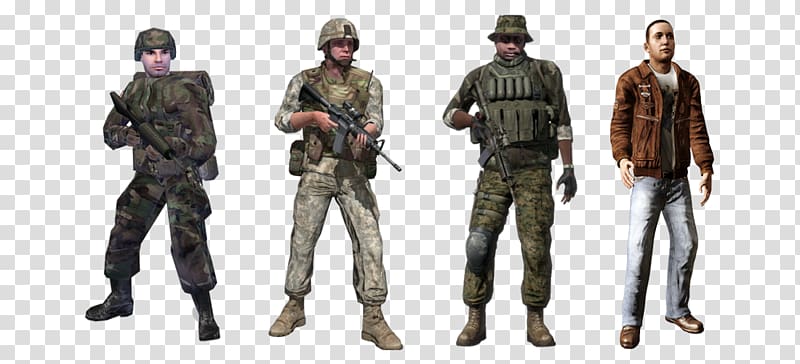 ARMA 2 ARMA 3 Operation Flashpoint: Cold War Crisis DayZ Real Virtuality, Soldier transparent background PNG clipart