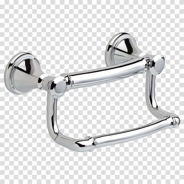 Toilet Paper Holders Faucet Handles & Controls Bathroom Delta Faucet 41350 Traditional Tissue Holder/Assist Bar, Chrome, white cloud toilet paper transparent background PNG clipart