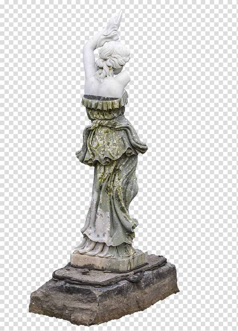 Statue Classical sculpture Figurine, Greek statue transparent background PNG clipart
