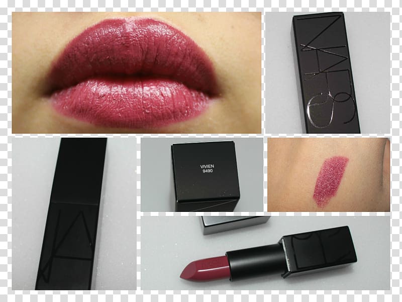 Lipstick Lip liner NARS Cosmetics Lip gloss, lipstick transparent background PNG clipart