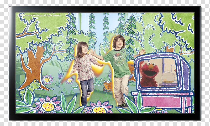 Kinect Sesame Street TV Xbox 360 Elmo Sesame Workshop, painting transparent background PNG clipart