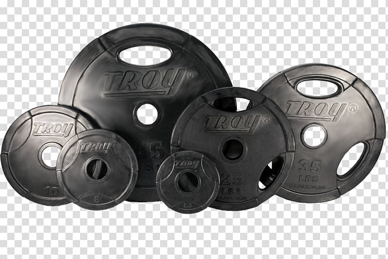 Weight plate Coating Barbell Dumbbell, Plate transparent background PNG clipart