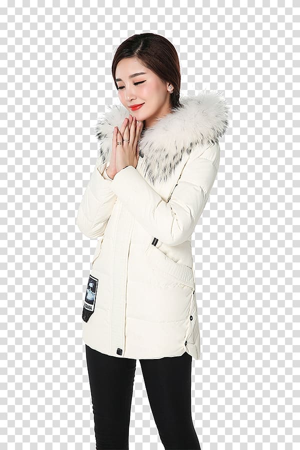 Fur clothing Coat Hood Jacket, case transparent background PNG clipart