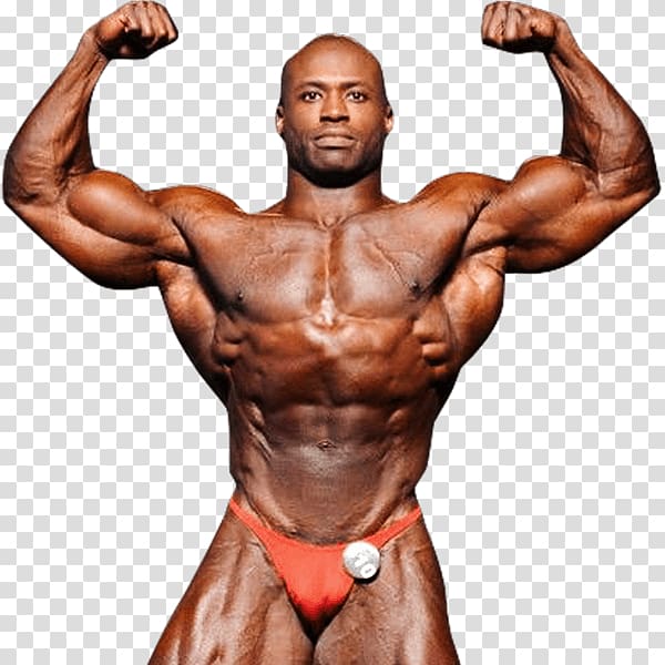 body builder, Kash Guidry transparent background PNG clipart