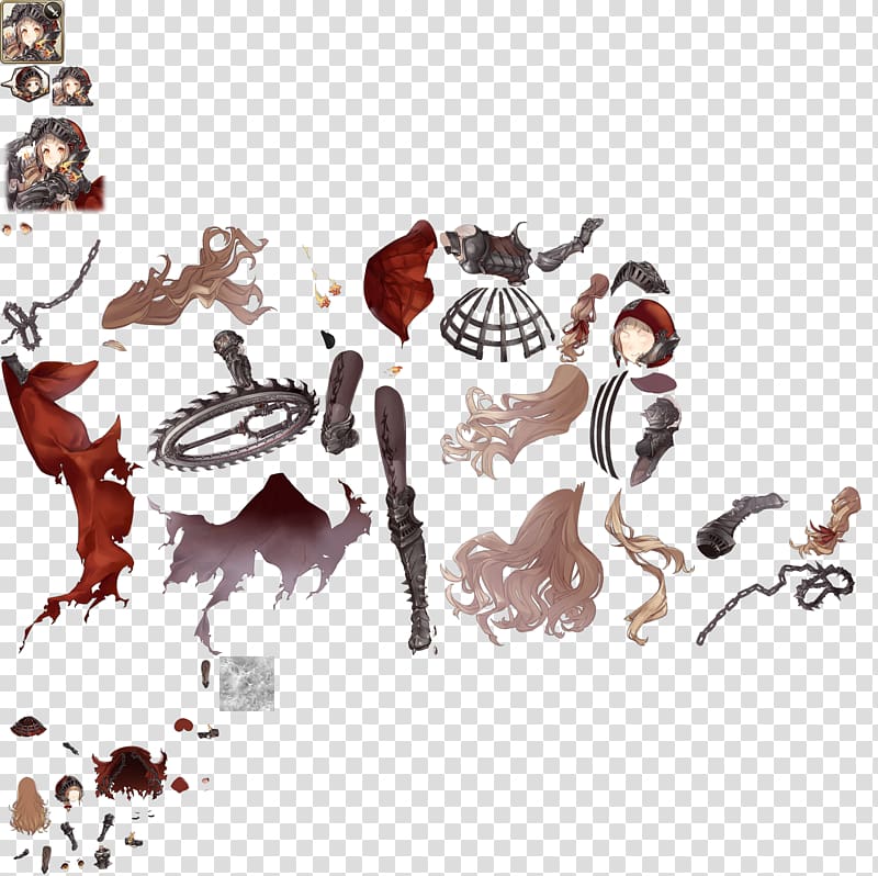 SINoALICE Little Red Riding Hood Red Hood Video game, red sheet transparent background PNG clipart