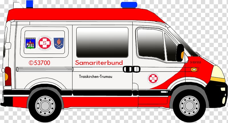 Ambulance Rettungsstelle Traiskirchen / Trumau Opel Movano Rettungswagen, ambulance transparent background PNG clipart