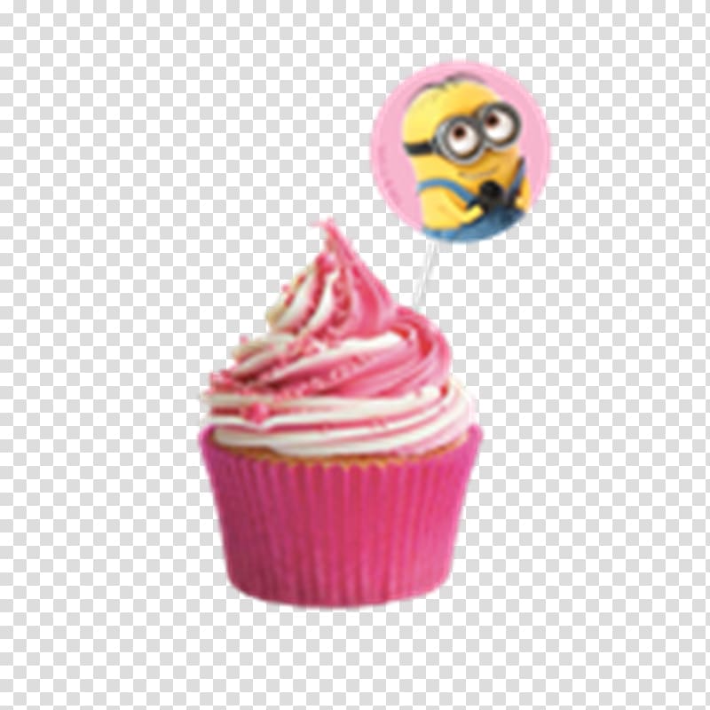 Cupcake Party Flamingos Baby shower, party transparent background PNG clipart