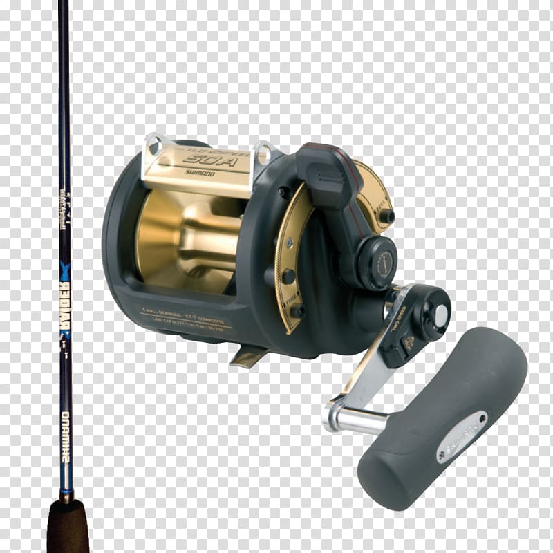 Fishing Reels Shimano TLD II Lever Drag Fishing Rods Bobbin, Fishing transparent background PNG clipart