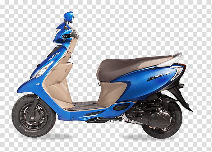 Motorcycle accessories Motorized scooter Kolkata TVS Motor Company, TVS WEGO transparent background PNG clipart