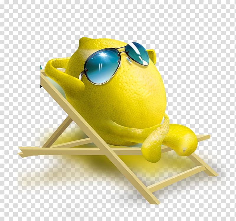 creative lemon material transparent background PNG clipart