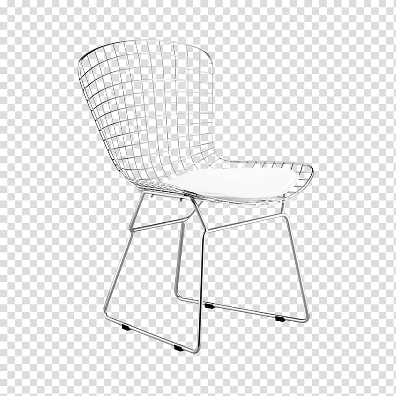 Wire Chair (DKR1) Eames Lounge Chair Dining room Furniture, chair transparent background PNG clipart