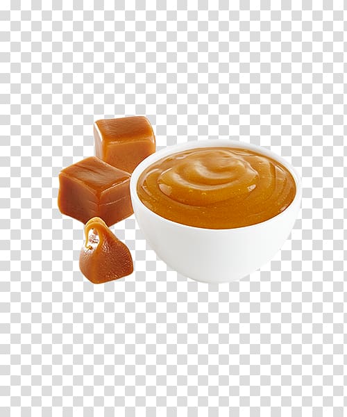 bowl of caramel, Pretzelmaker Dulce de leche Confiture de lait Praline, caramel transparent background PNG clipart
