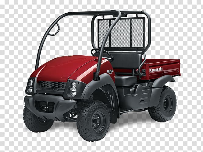 Kawasaki MULE Utility vehicle Kawasaki Heavy Industries Motorcycle & Engine Four-wheel drive, motorcycle transparent background PNG clipart