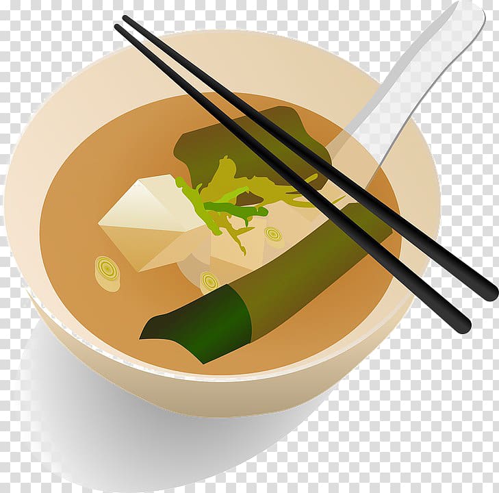 Miso soup Japanese Cuisine Breakfast Chinese cuisine Asian cuisine, breakfast transparent background PNG clipart