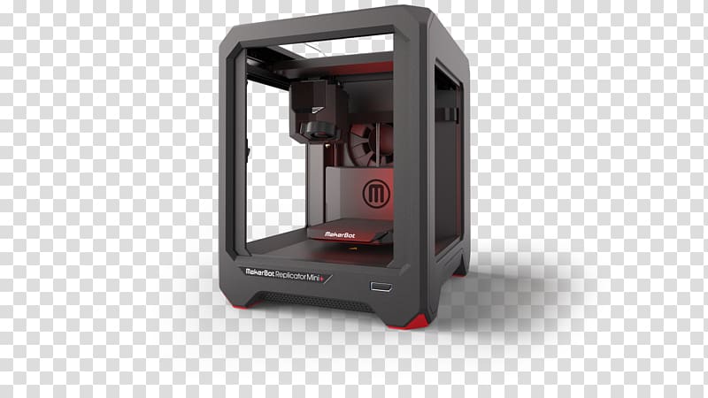 MakerBot MINI Cooper 3D printing Printer, printer transparent background PNG clipart