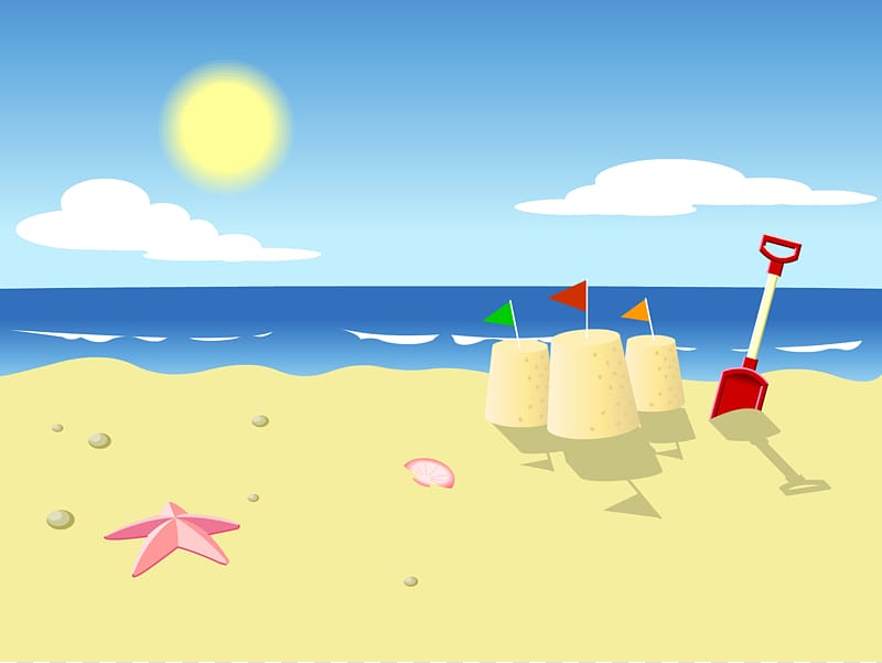 Beach Animation , sand transparent background PNG clipart