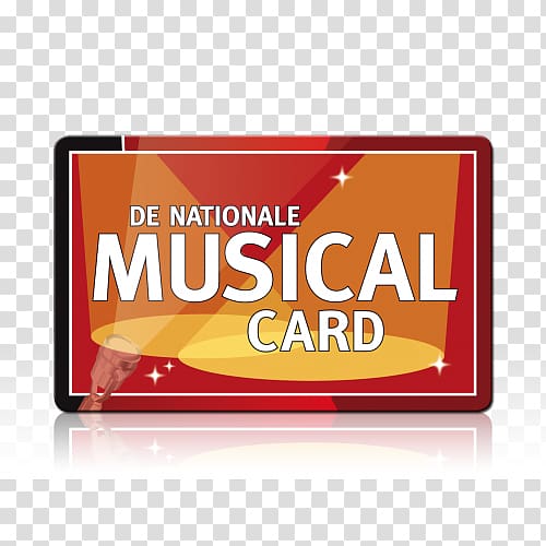 Musical theatre Elisabeth Gift card Stage Entertainment, Itunes gift card transparent background PNG clipart