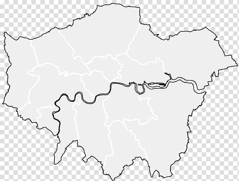 White Map Line London , map transparent background PNG clipart