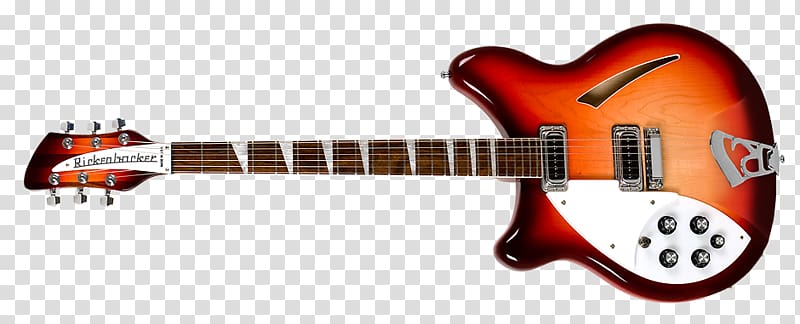 Acoustic guitar Electric guitar Bass guitar Rickenbacker 360/12, rickenbacker bass transparent background PNG clipart