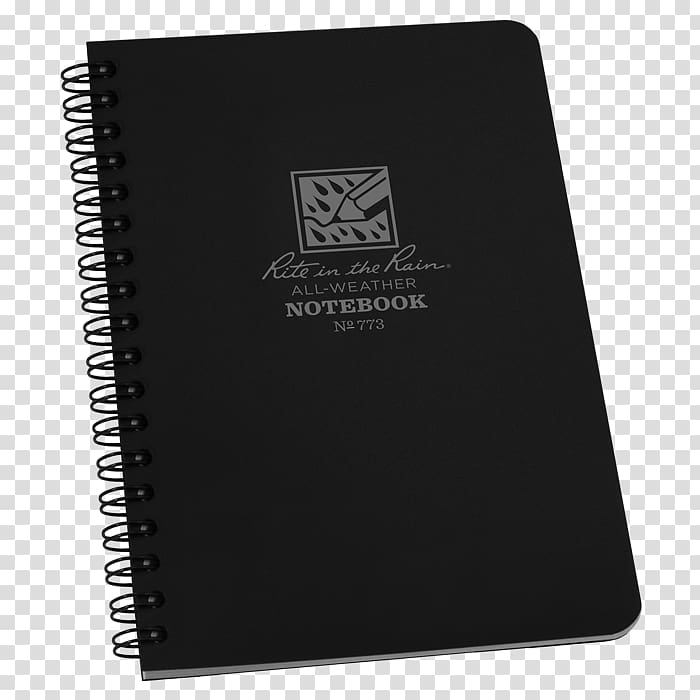 Paperback Notebook Spiral Bookbinding, Notebook transparent background PNG clipart