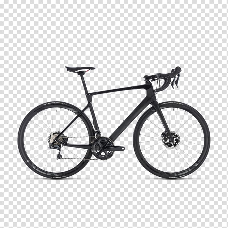Racing bicycle Cube Bikes Ultegra Electronic gear-shifting system, Bicycle transparent background PNG clipart